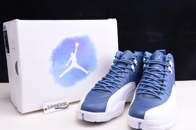 Cheap MAX 130690-404 Stone Air 12 Retro Jordan Blue 0809